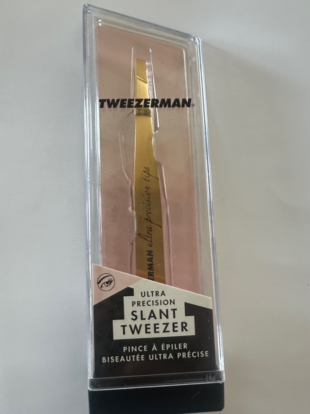 Tweezerman Ultra Precision Slant Tweezer - Gold